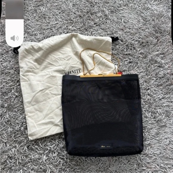 KHAITE BAG WOMEN'S BLACK NEW AUTHENTIC - Picture 8 of 9